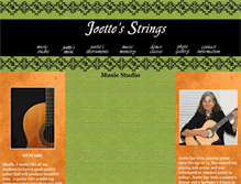 Tablet Screenshot of joettestrings.com